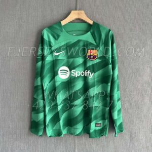 FC Barcelona Green Goalkeeper 23-24 Long Sleeves FAN Version
