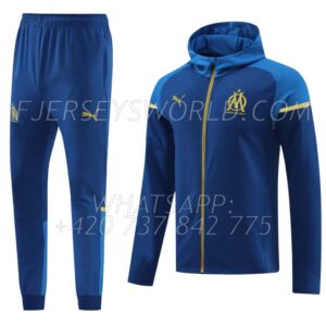 Olympique Marseille 23-24 Hoodie Tracksuit