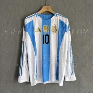 Argentina Home 24-25 Long Sleeves PLAYER Version