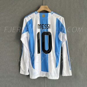 Argentina Home 24-25 Long Sleeves PLAYER Version