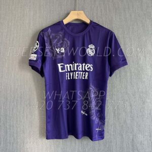 Real Madrid x Y-3 Purple 2024 FAN Version