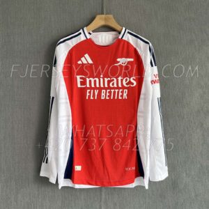 Arsenal Home 24-25 Long Sleeves PLAYER Version