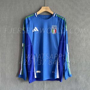 Italy Home 24-25 PLAYER Version Long Sleeves