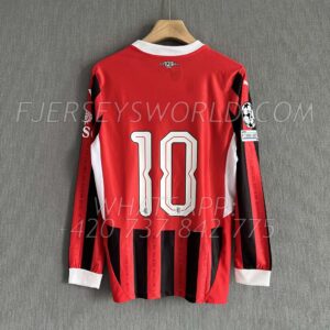 AC Milan Home 24-25 Long Sleeves PLAYER Version