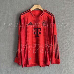 Bayern Munich Home 24-25 Long Sleeves PLAYER Version