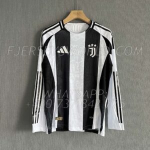 Juventus Home 24-25 Long Sleeves PLAYER Version