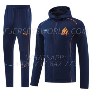 Olympique Marseille 24-25 Hoodie Tracksuit