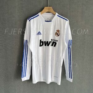 Real Madrid Home 2010-11 Long Sleeves PLAYER Version