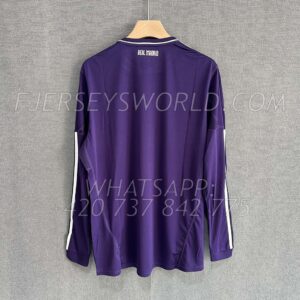 Real Madrid Third 2010-11 Long Sleeves PLAYER Version