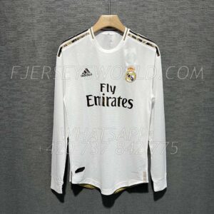 Real Madrid Home 2019-20 Long Sleeves PLAYER Version