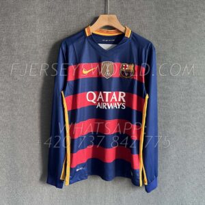 FC Barcelona Home 2015-16 Long Sleeves