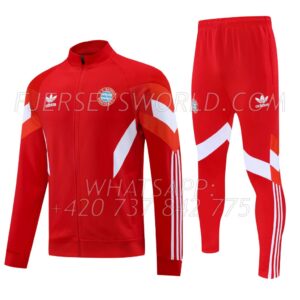 Bayern Munich Retro Jacket Tracksuit