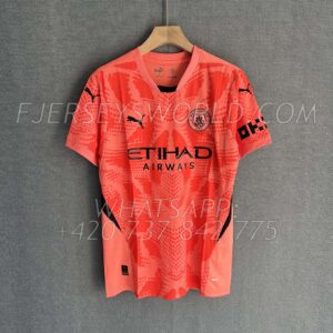 Manchester City Goalkeeper Orange 24-25 FAN Version