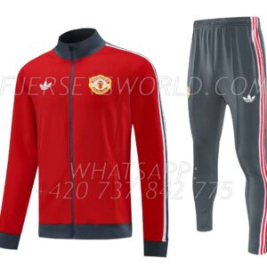 Manchester United Adidas Originals Jacket Tracksuit