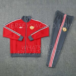 Manchester United Adidas Originals Jacket Tracksuit