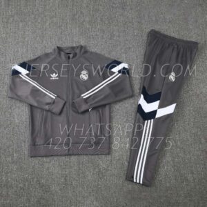 Real Madrid Retro Jacket Tracksuit