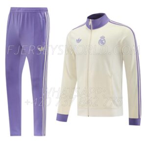 Real Madrid Retro Jacket Tracksuit