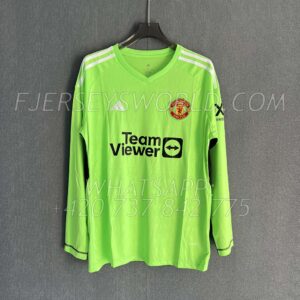 Manchester United Goalkeeper 24-25 Long Sleeves FAN Version