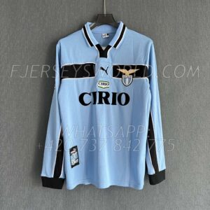 Lazio Home 1998-99 Long Sleeves RETRO