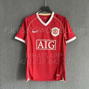 Manchester United Home 2006-07 RETRO PLAYER Version