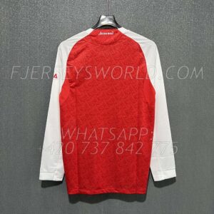 Arsenal Home 25-26 Long Sleeves PLAYER Version