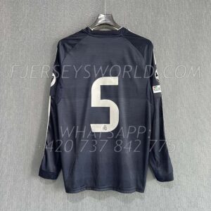 Real Madrid Away 25-26 Long Sleeves FAN Version