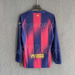 FC Barcelona Home 25-26 Long Sleeves PLAYER Version