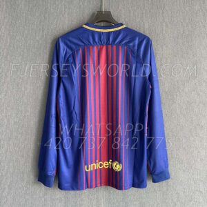 FC Barcelona Home 2017-18 Long Sleeves