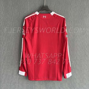 Liverpool Home 25-26 PLAYER Version Long Sleeves
