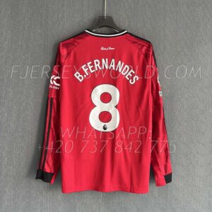 Manchester United Home 25-26 Long Sleeves FAN Version