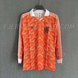 Netherlands Home 1988 Long Sleeves RETRO