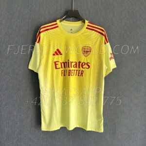 Arsenal Yellow Goalkeeper 25-26 FAN Version