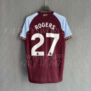 Aston Villa Home 25-26 PLAYER Version
