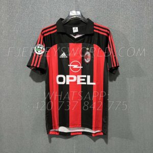 AC Milan Home 2000-02 RETRO