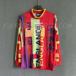 England Goalkeeper 1995-96 Long Sleeves RETRO
