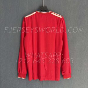 Liverpool Home 1986 FA Cup Final Long Sleeves RETRO