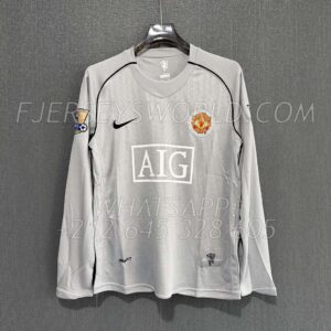Manchester United Goalkeeper 2007-08 Long Sleeves RETRO