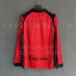 AC Milan Slam Jam Fourth RED 25-26 Long Sleeves FAN Version