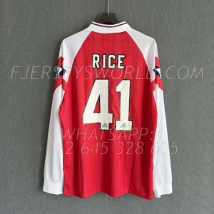 Arsenal Home 1992-94 Long Sleeves RETRO