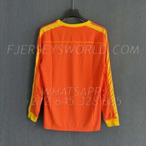 Brazil Orange Goalkeeper 1998 Long Sleeves RETRO