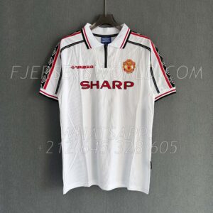 Manchester United White 1998-99 RETRO