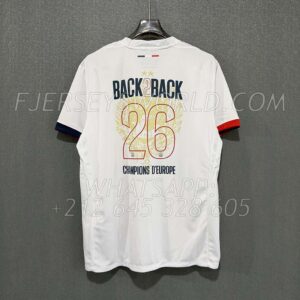PSG Away 24-26 “2 Stars” BACK2BACK Champions FAN Version