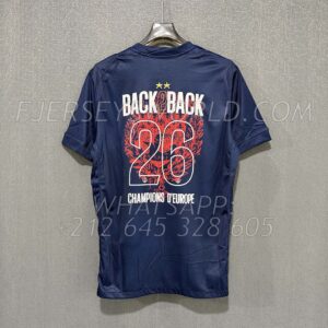 PSG Home 25-26 “2 Stars” BACK2BACK Champions FAN Version