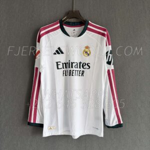 Real Madrid Home 26-27 Long Sleeves PLAYER Version