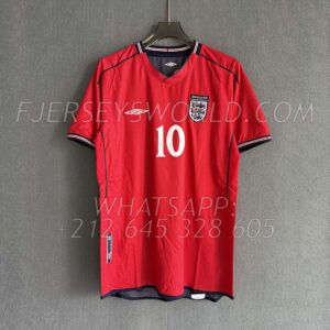 England Away 2002 RETRO