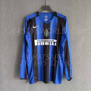 Inter Milan Home 2004-05 Long Sleeves RETRO