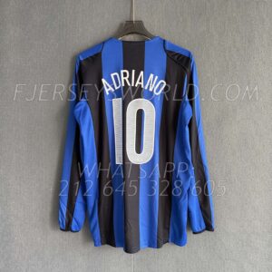 Inter Milan Home 2004-05 Long Sleeves RETRO