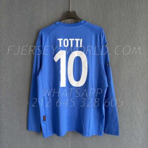 Italy Home 2002 Long Sleeves RETRO