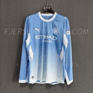 Manchester City Home 26-27 Long Sleeves PLAYER Version