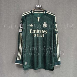 Real Madrid Away 26-27 Long Sleeves PLAYER Version